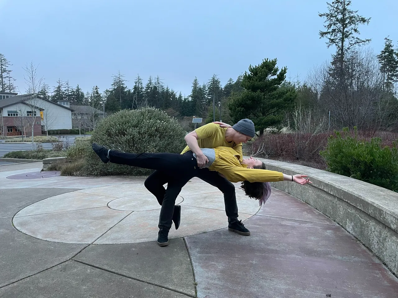 Derping at Oregon Coast Community College (Rebekah's aquarist school) in Newport, Oregon